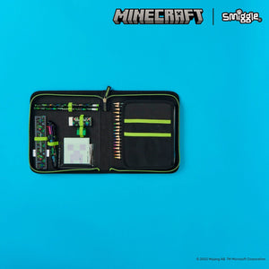 Smiggle - Set de papelería y estuche Minecraft