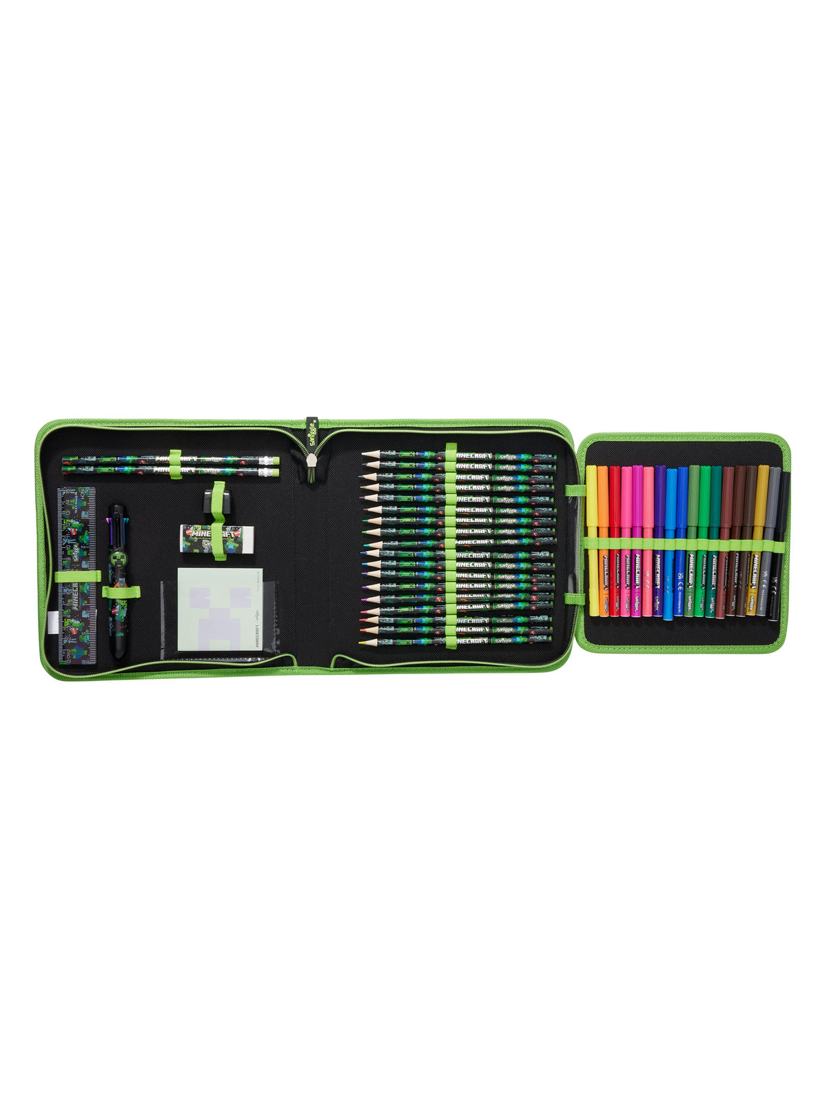Smiggle - Set de papelería y estuche Minecraft