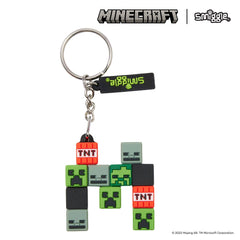 Smiggle - Llavero de la letra M de Minecraft