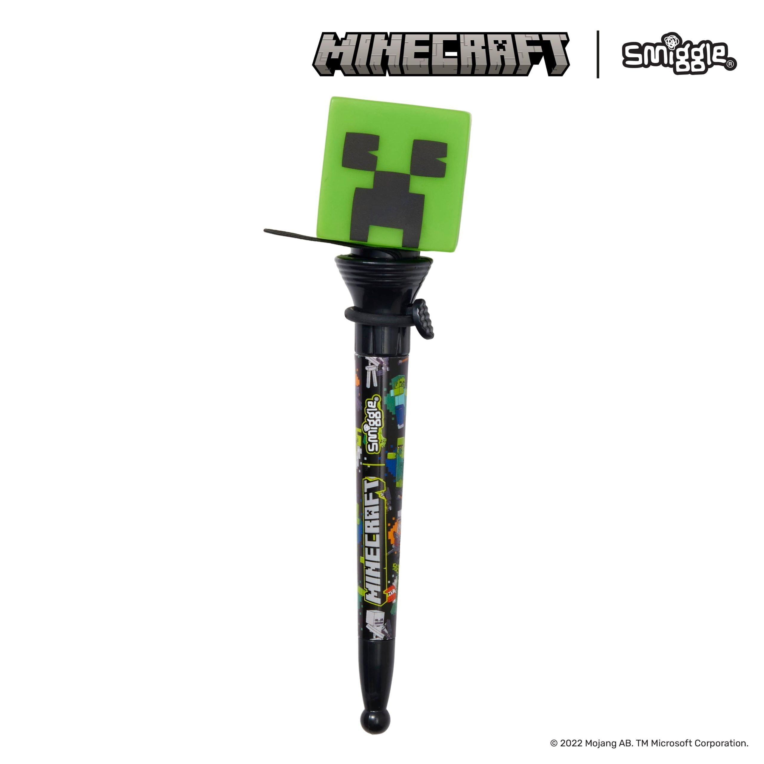 Smiggle - Bolígrafo de Novedad Minecraft