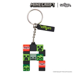 Smiggle - Llavero con la letra R de Minecraft