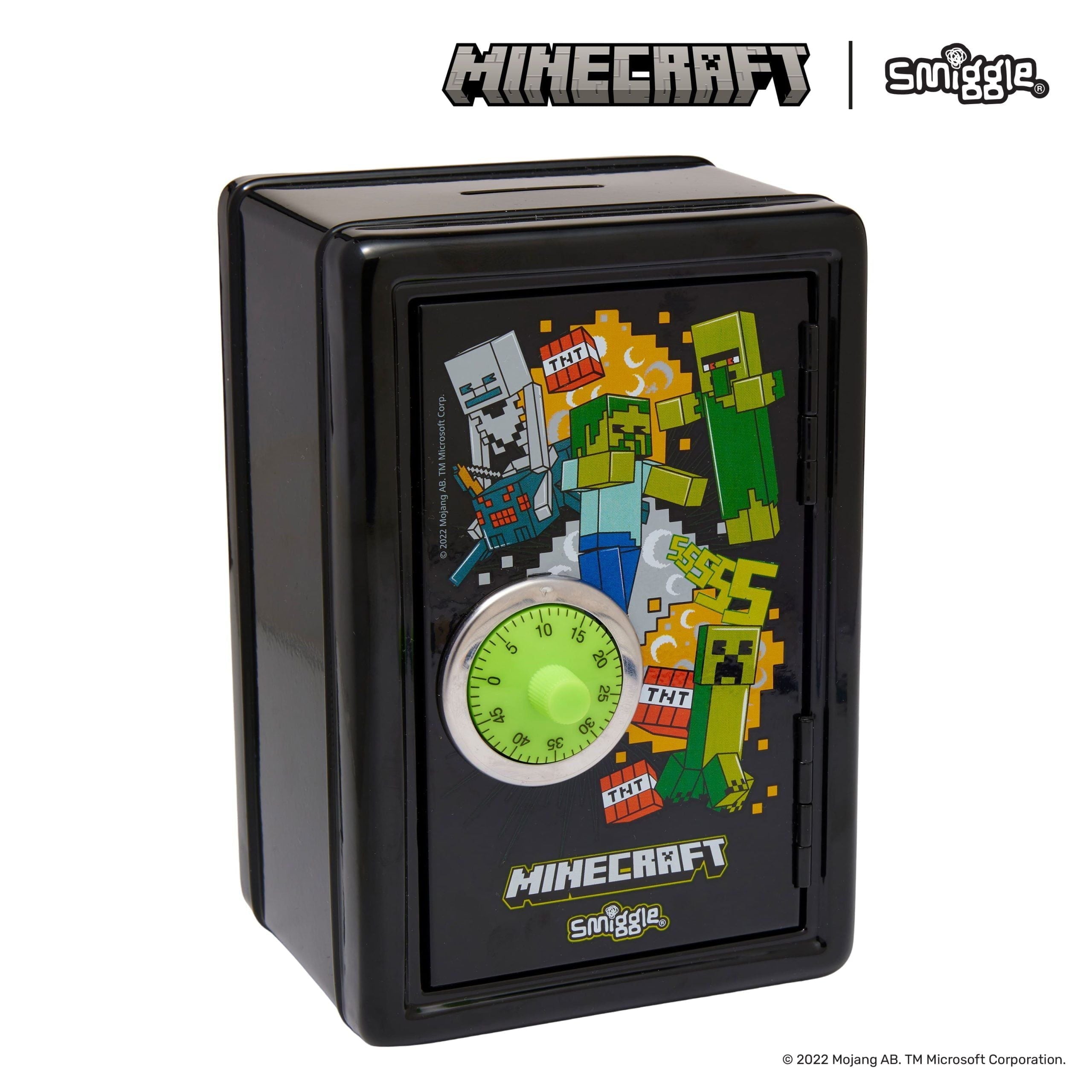 Smiggle - Hucha con contraseña de Minecraft