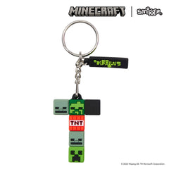 Smiggle - Llavero con la letra T de Minecraft