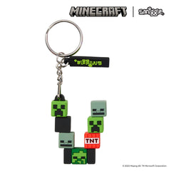 Smiggle - Llavero con la letra V de Minecraft