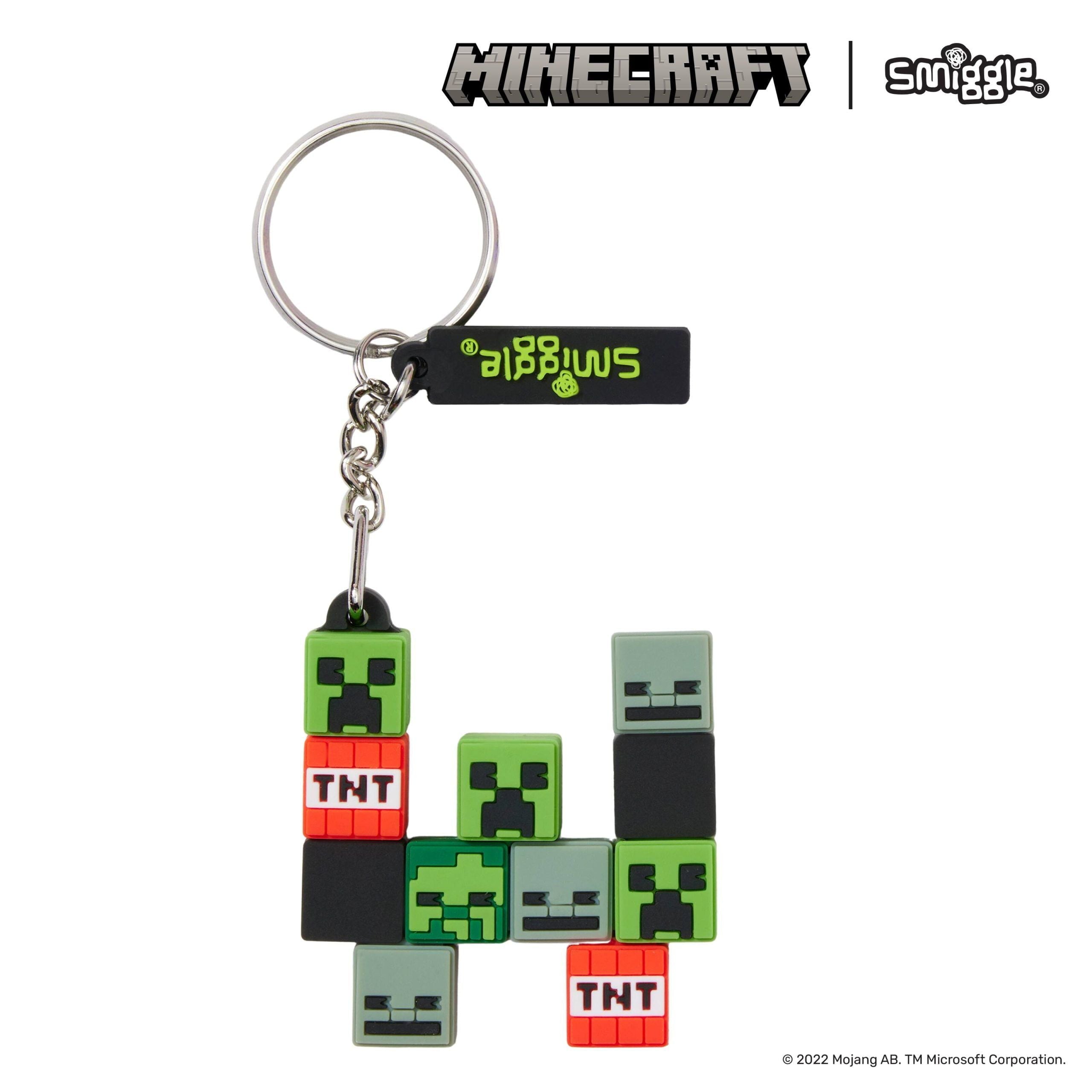 Smiggle - Llavero Minecraft con letra W