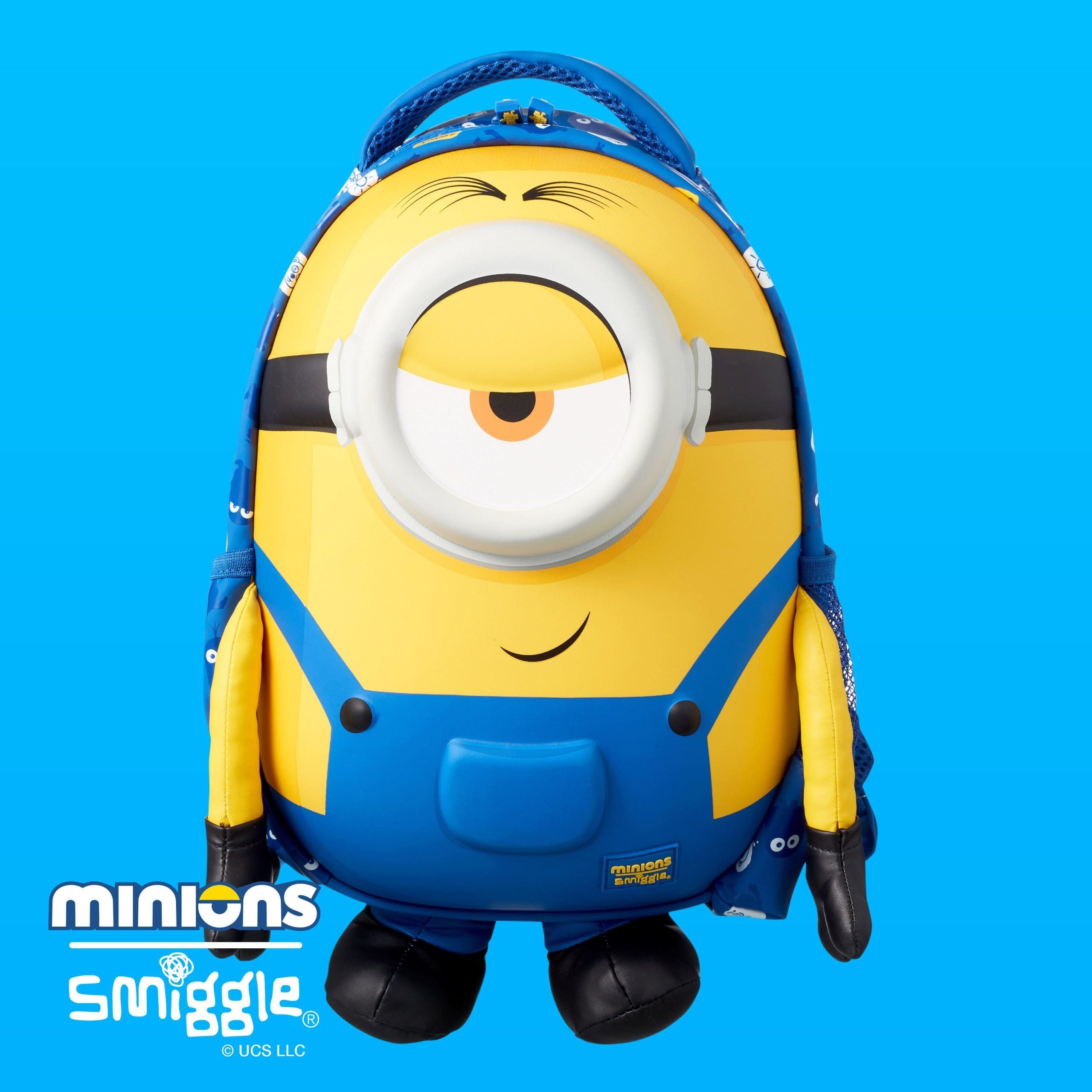 Smiggle - Mochila Junior Rígida Minions