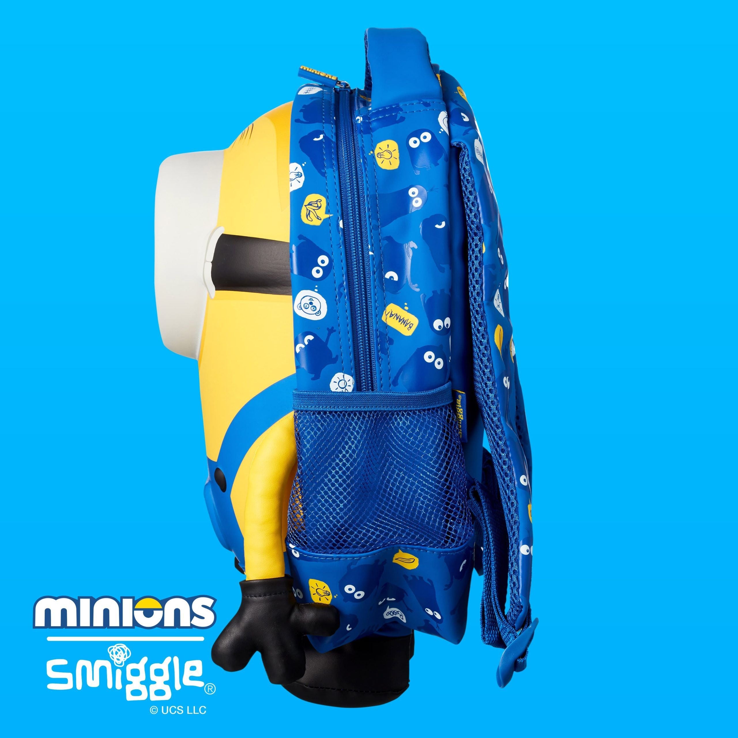 Smiggle - Mochila Junior Rígida Minions