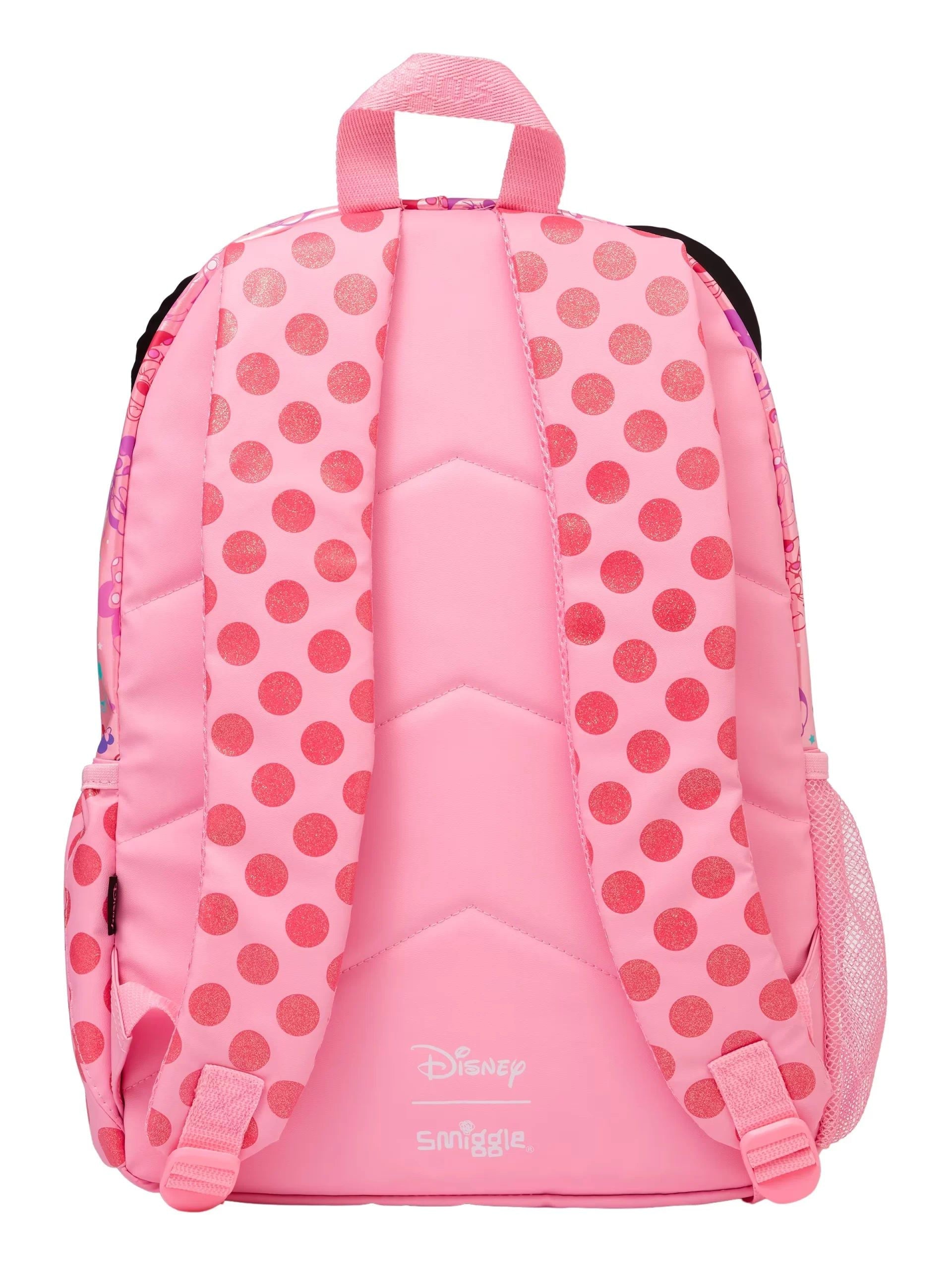 Smiggle - Set de 3 mochilas escolares de Minnie Mouse