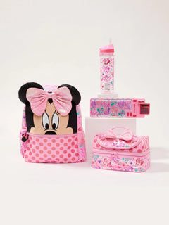 Smiggle - Set de 4 mochilas escolares junior Minnie Mouse