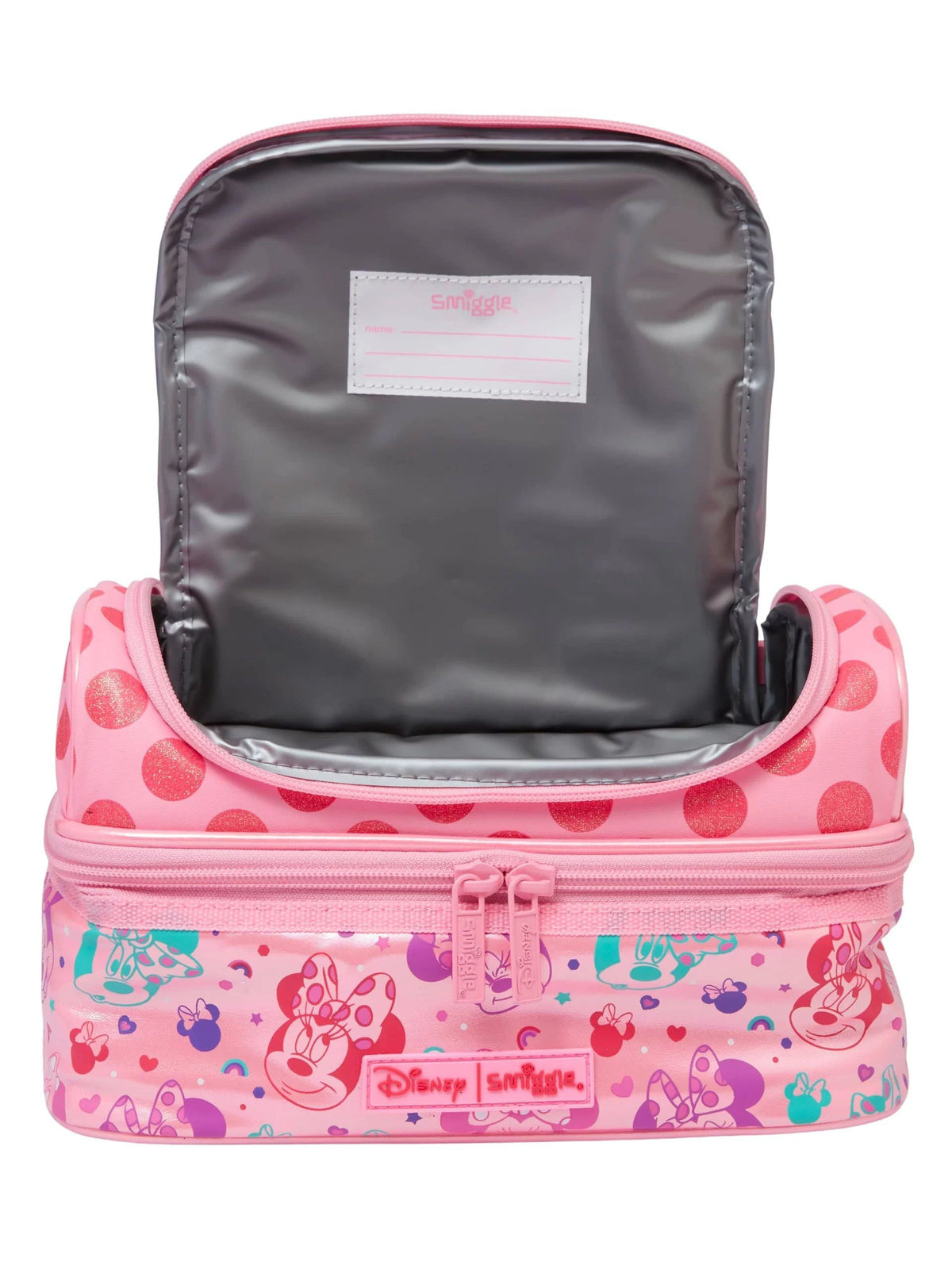 Smiggle - Set de 4 mochilas escolares junior Minnie Mouse