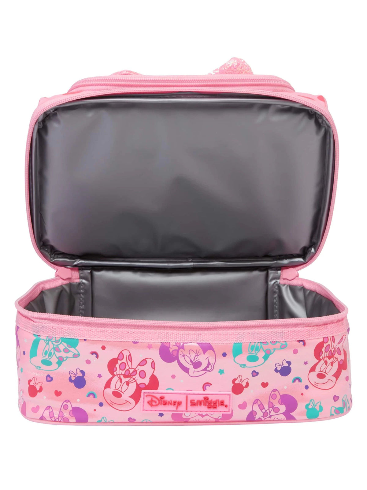 Smiggle - Set de 4 mochilas escolares junior Minnie Mouse