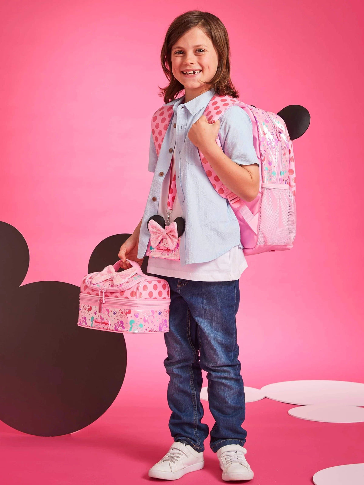 Smiggle - Cartera infantil Minnie Mouse