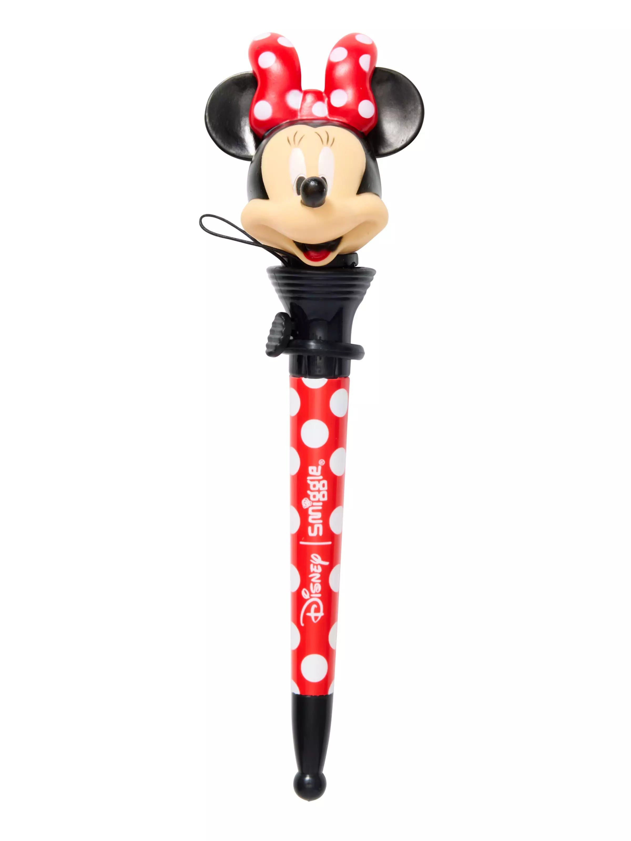 Smiggle - Bolígrafo retráctil de Minnie Mouse