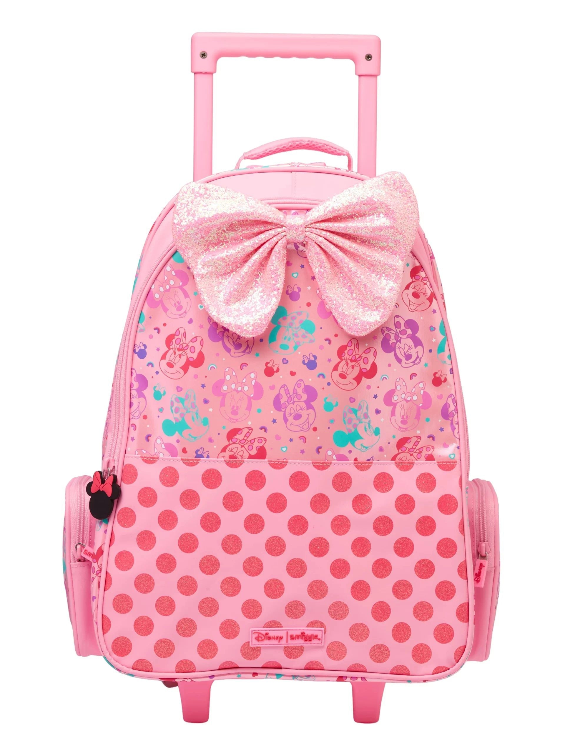 Smiggle - Minnie Mouse Mochila Trolley Luminosa