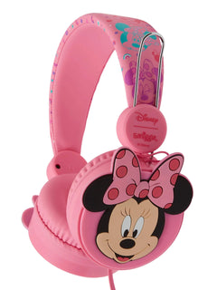 Smiggle - Auriculares de diadema con cable de Minnie Mouse
