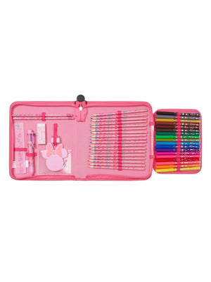 Smiggle - Set de colorear y lápices de Minnie Mouse con estuche
