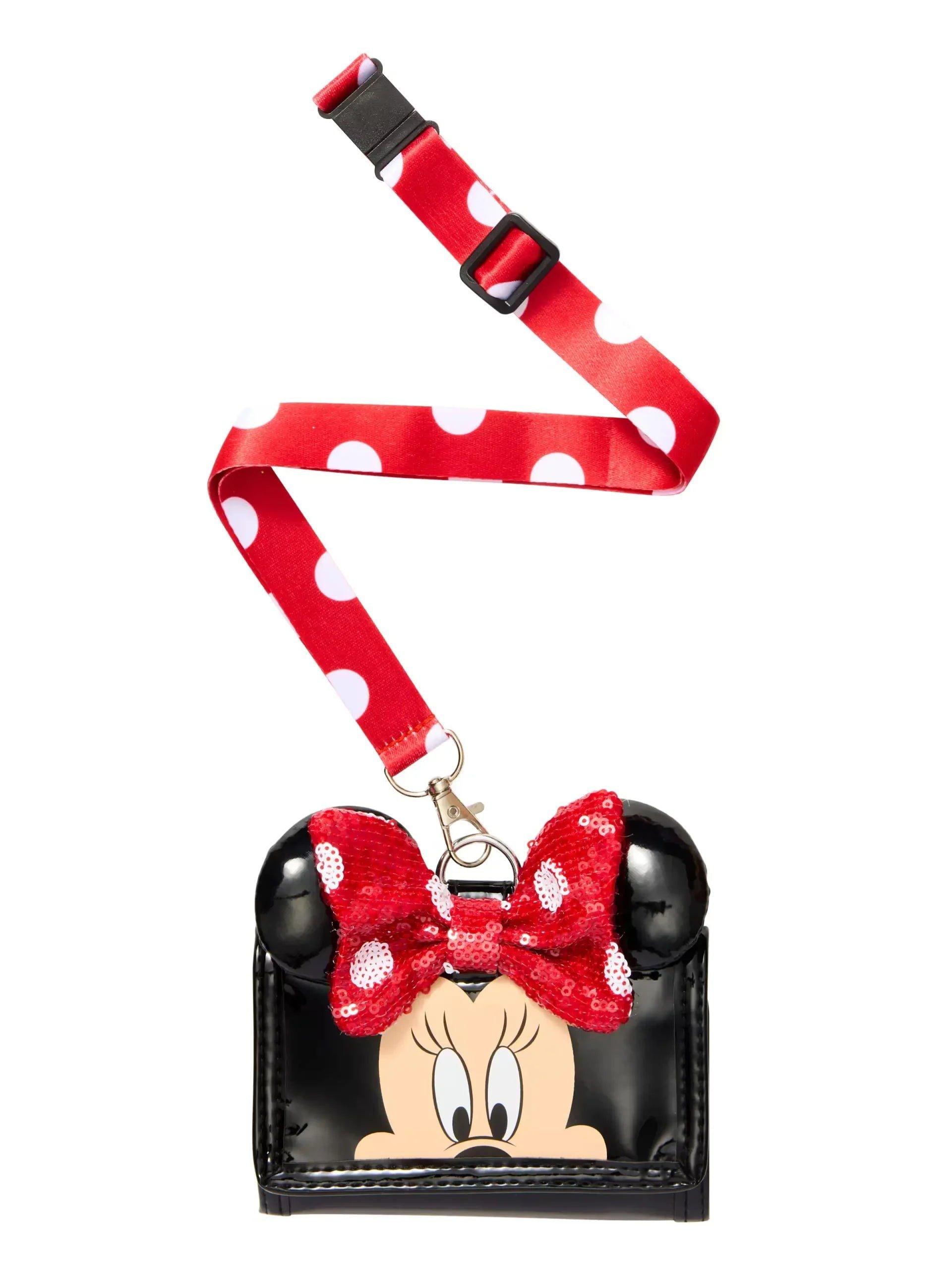 Smiggle - Cartera con cordón y personaje de Minnie Mouse