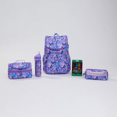 Smiggle - Set de 5 piezas de mochila escolar Mirage