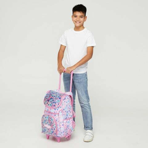Smiggle - Mochila con ruedas y luz Mirage Access