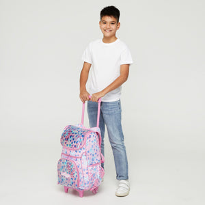 Smiggle - Mochila con ruedas y luz Mirage Access