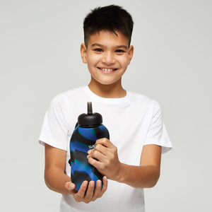 Smiggle - Botella de Agua Plegable de Silicona Mirage de 630 ML sin BPA