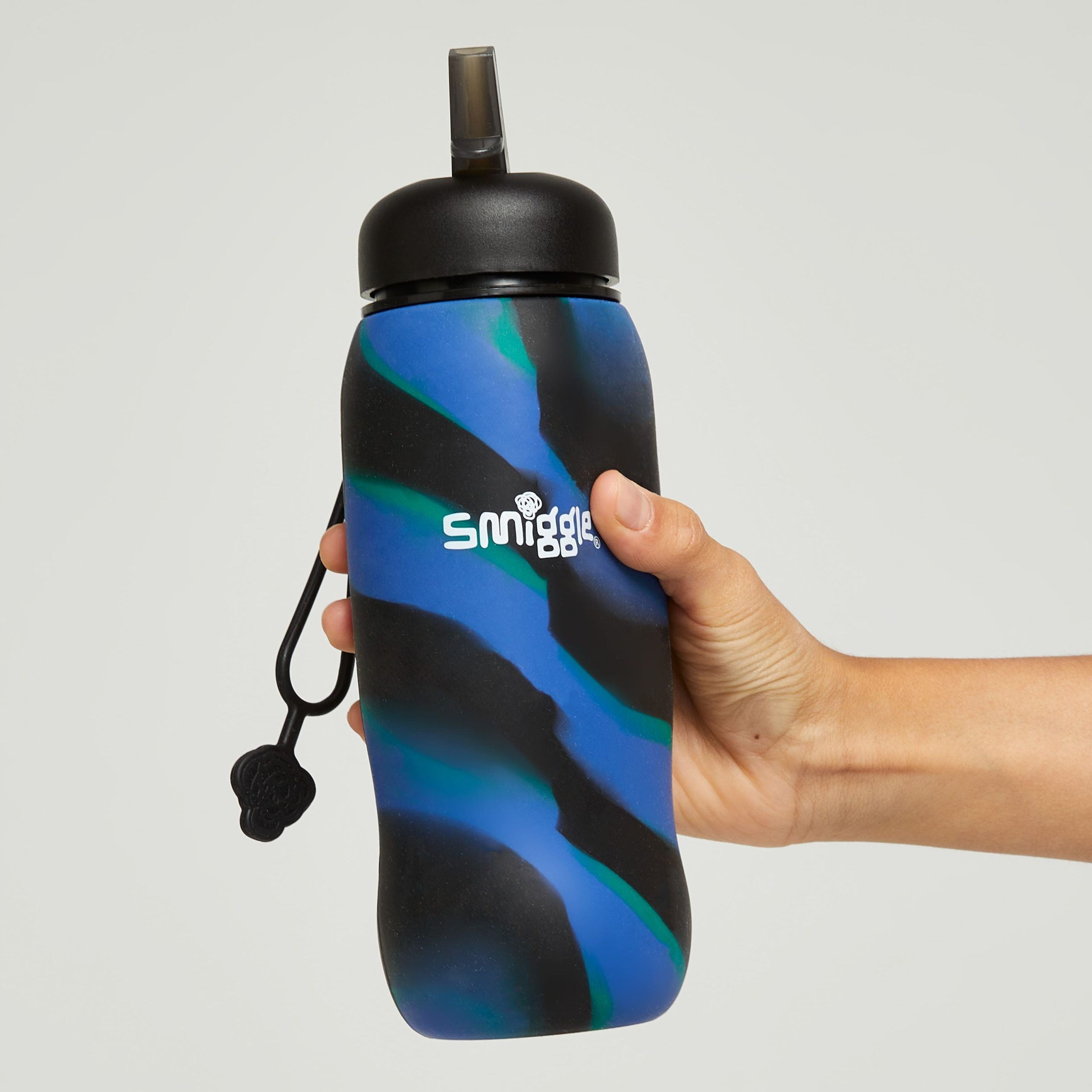 Smiggle - Botella de Agua Plegable de Silicona Mirage de 630 ML sin BPA