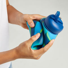 Smiggle - Botella de Agua Plegable de Silicona Mirage de 630 ML sin BPA