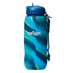 Smiggle - Botella de Agua Plegable de Silicona Mirage de 630 ML sin BPA
