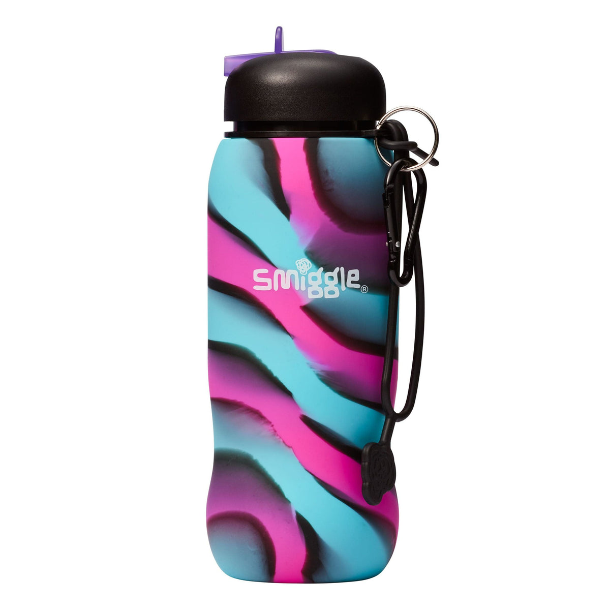Smiggle - Botella de Agua Plegable de Silicona Mirage de 630 ML sin BPA