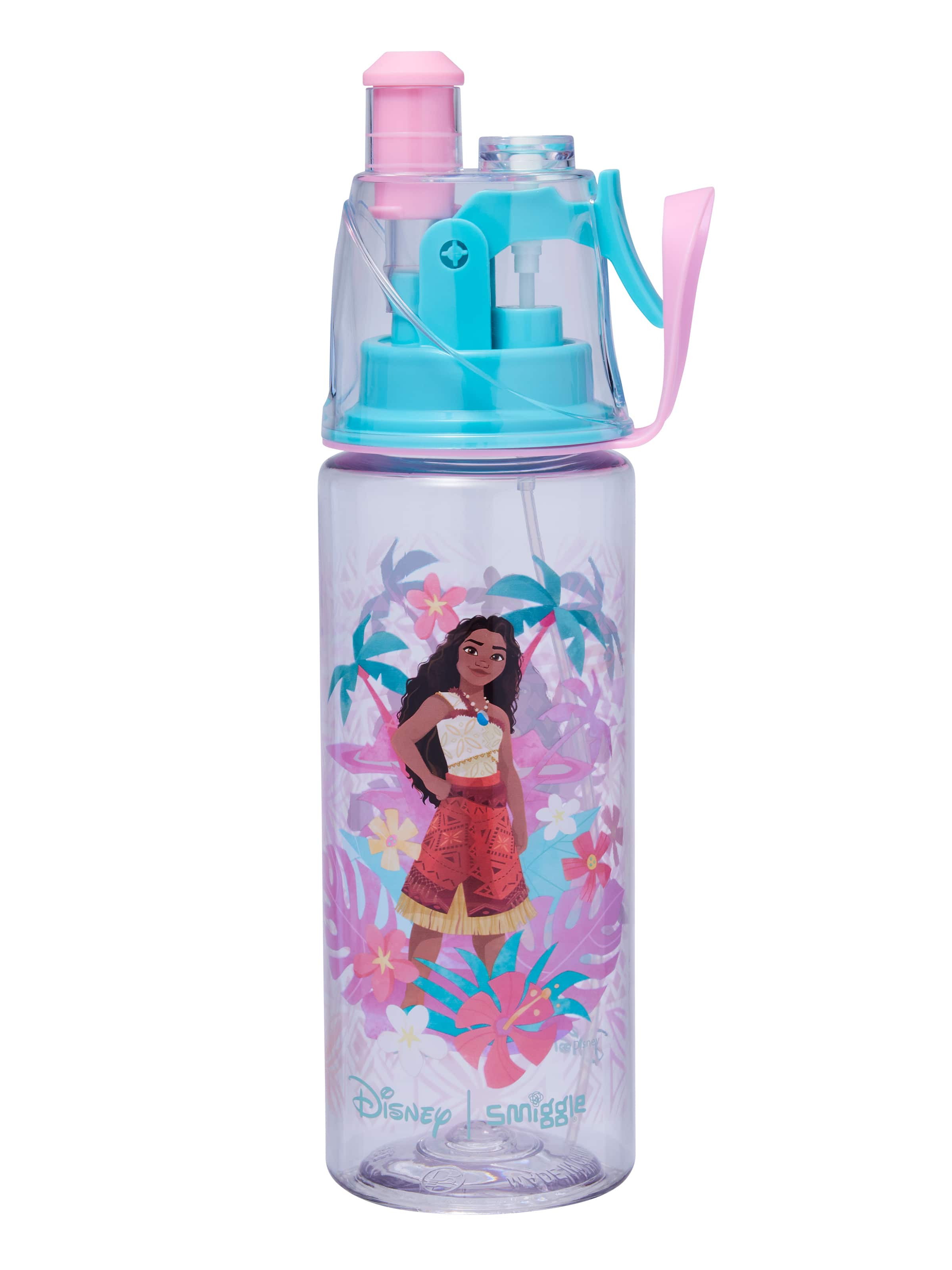 Smiggle - Botella de agua de 560 ml de Moana sin BPA