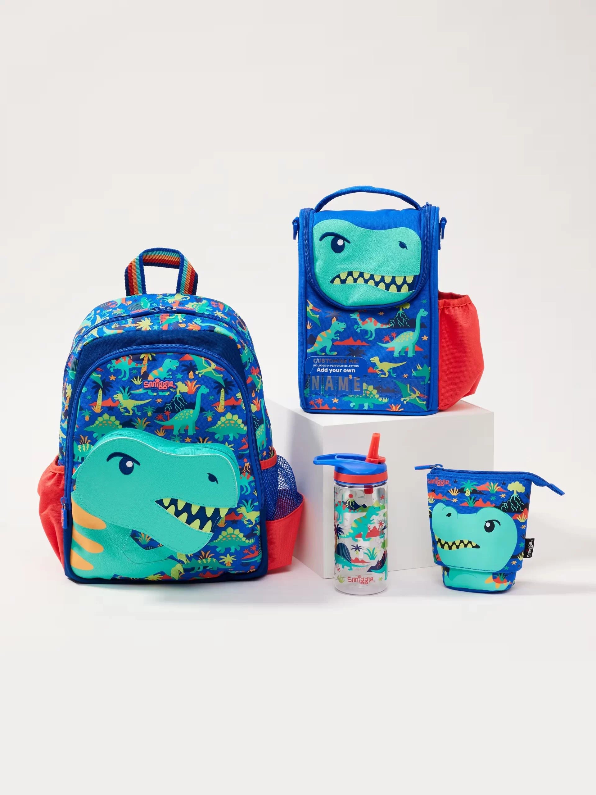 Smiggle - Set de 4 mochilas Movin para preescolar y guardería