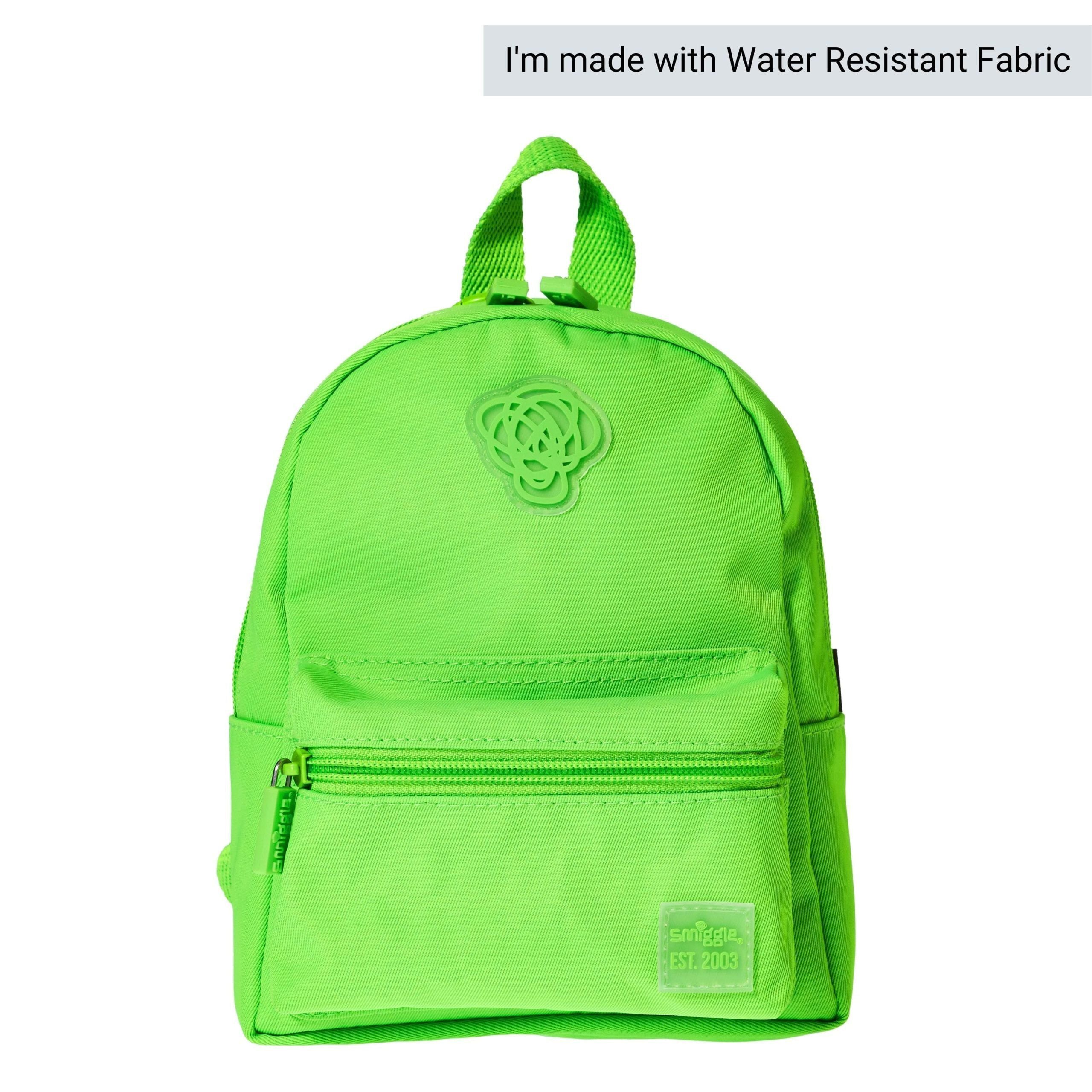 Smiggle - Mochila neón para jardín de infancia
