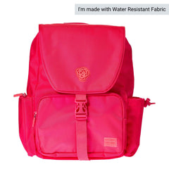 Smiggle - Mochila grande neón