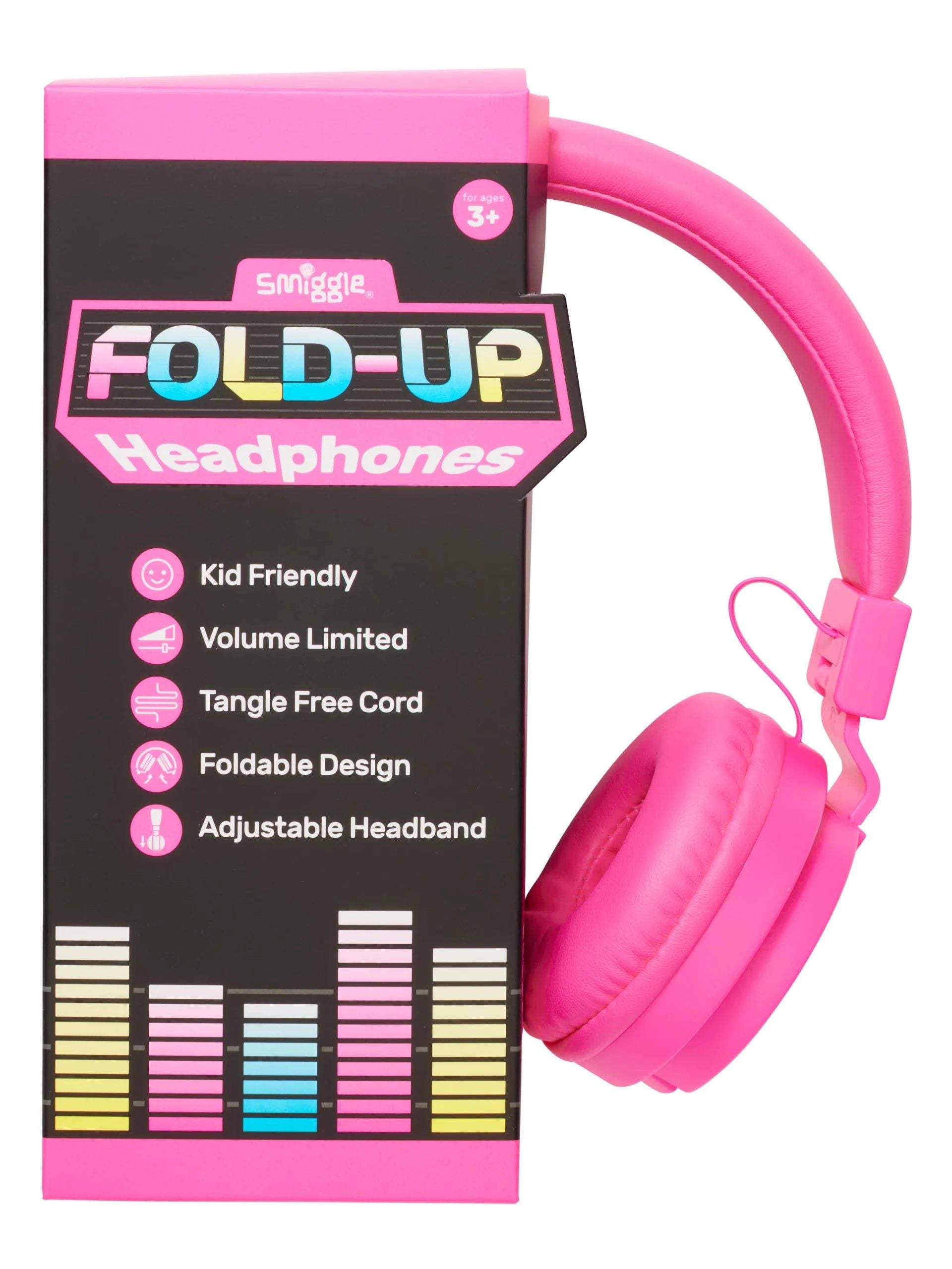 Smiggle - Auriculares de diadema con cable Neon