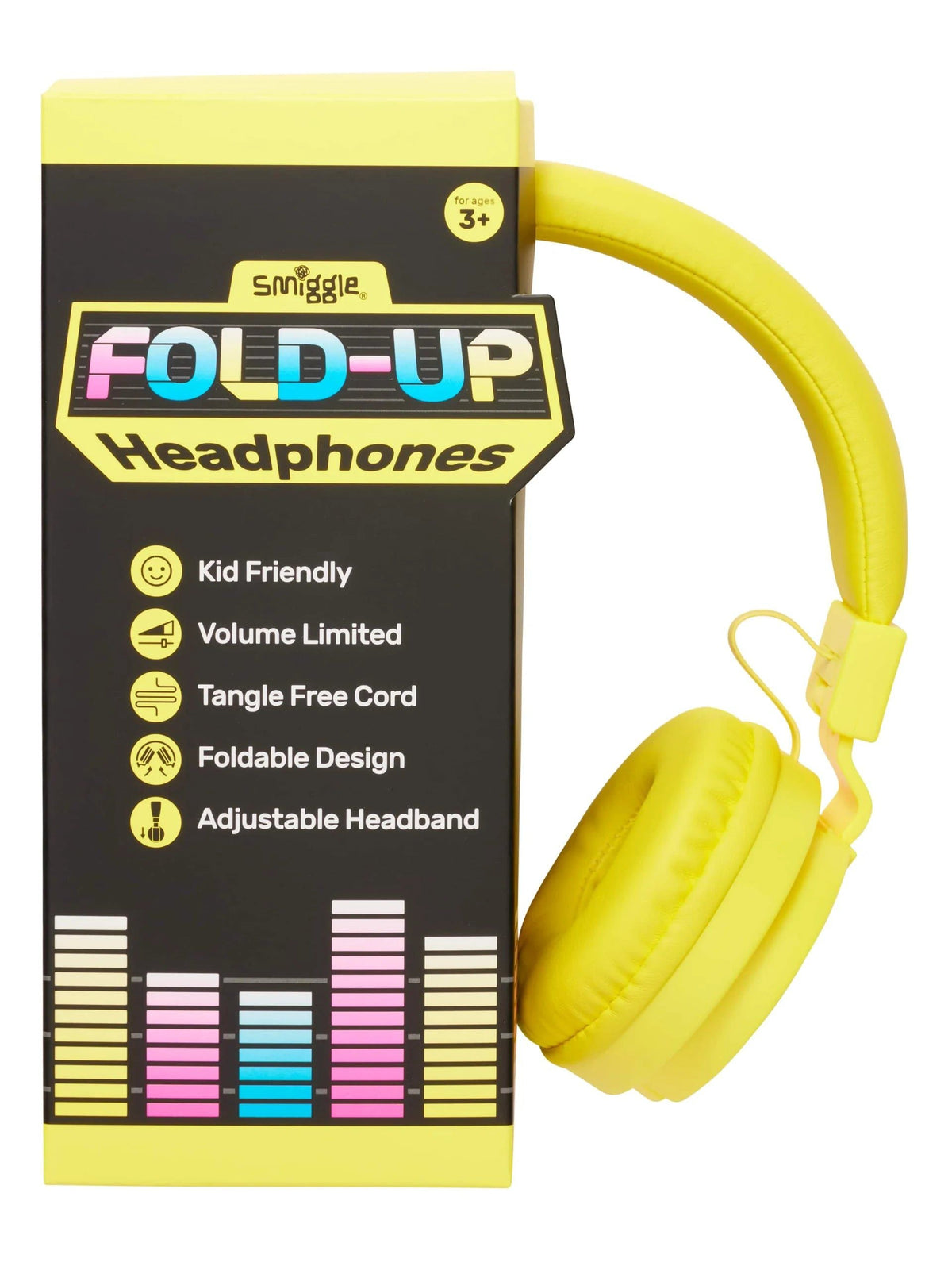 Smiggle - Auriculares de diadema con cable Neon