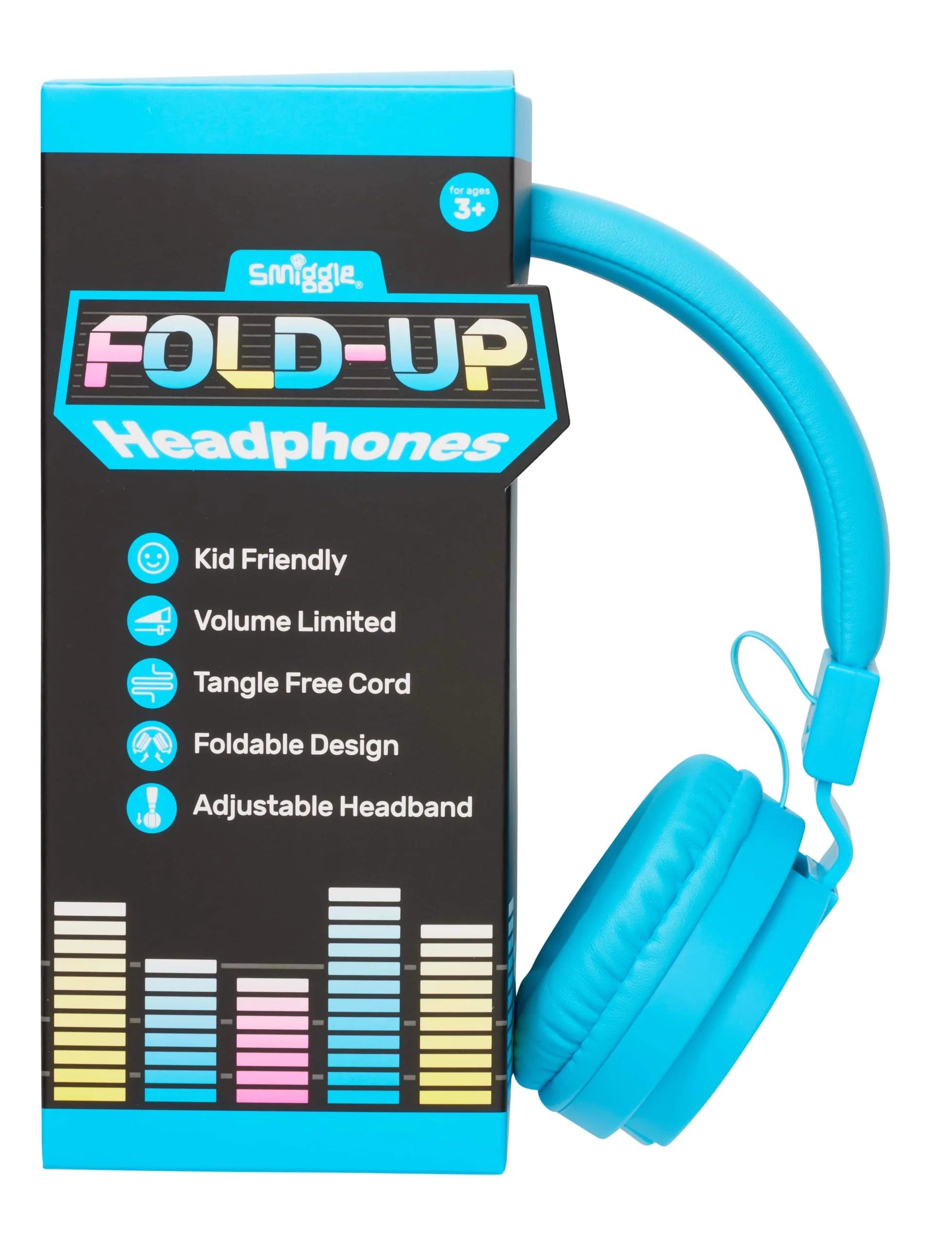 Smiggle - Auriculares de diadema con cable Neon