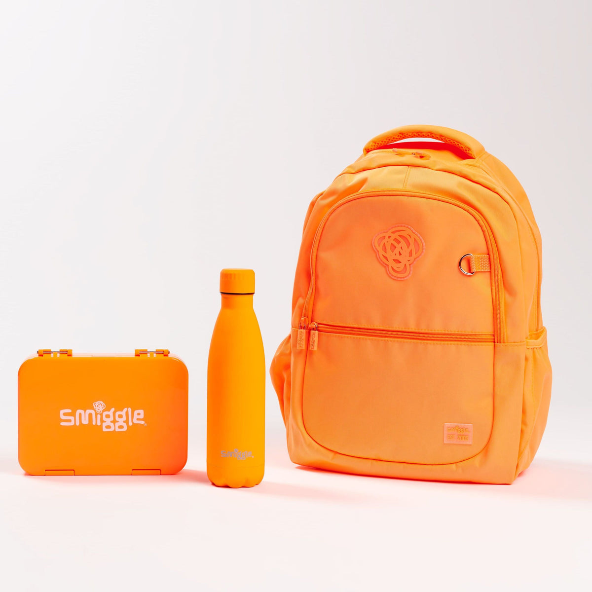 Smiggle - Set de mochila escolar Classic Bentos Neon