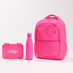 Smiggle - Set de mochila escolar Classic Bentos Neon