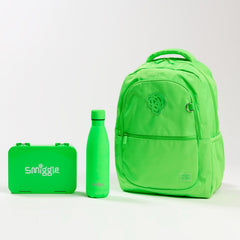 Smiggle - Set de mochila escolar Classic Bentos Neon