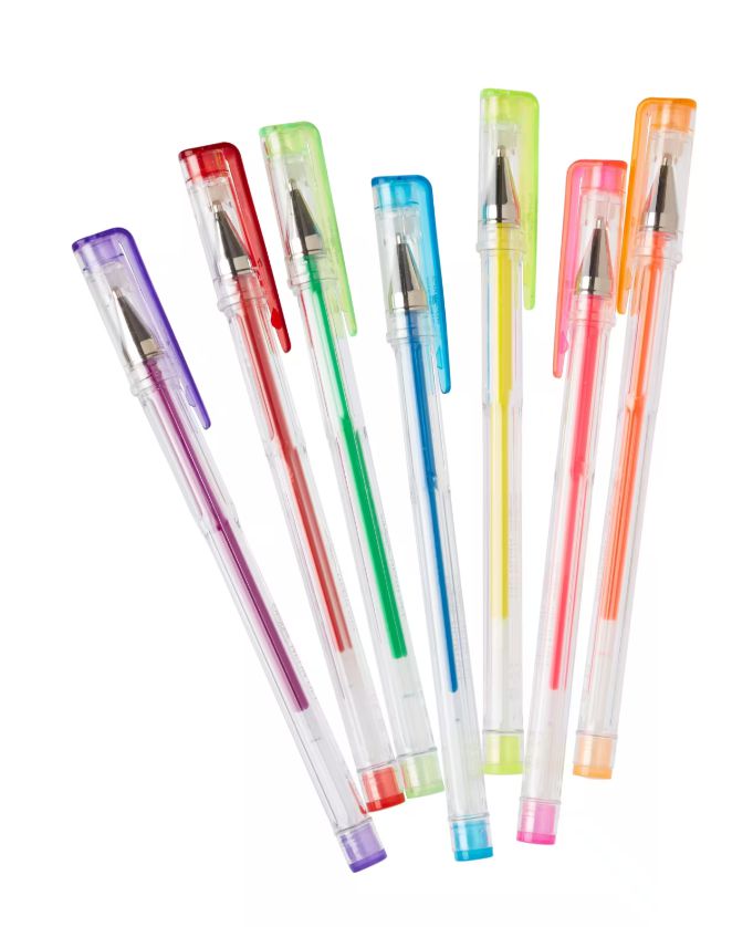 Smiggle - Bolígrafos de gel perfumados Neon X7