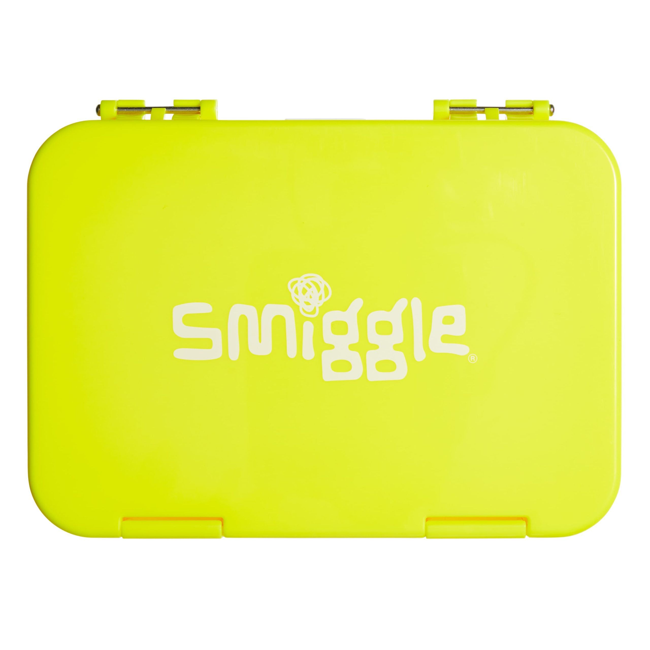 Smiggle - Fiambrera Bento mediana neón