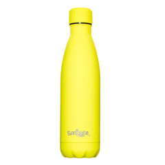 Smiggle - Botella de acero inoxidable de neón de 500 ml