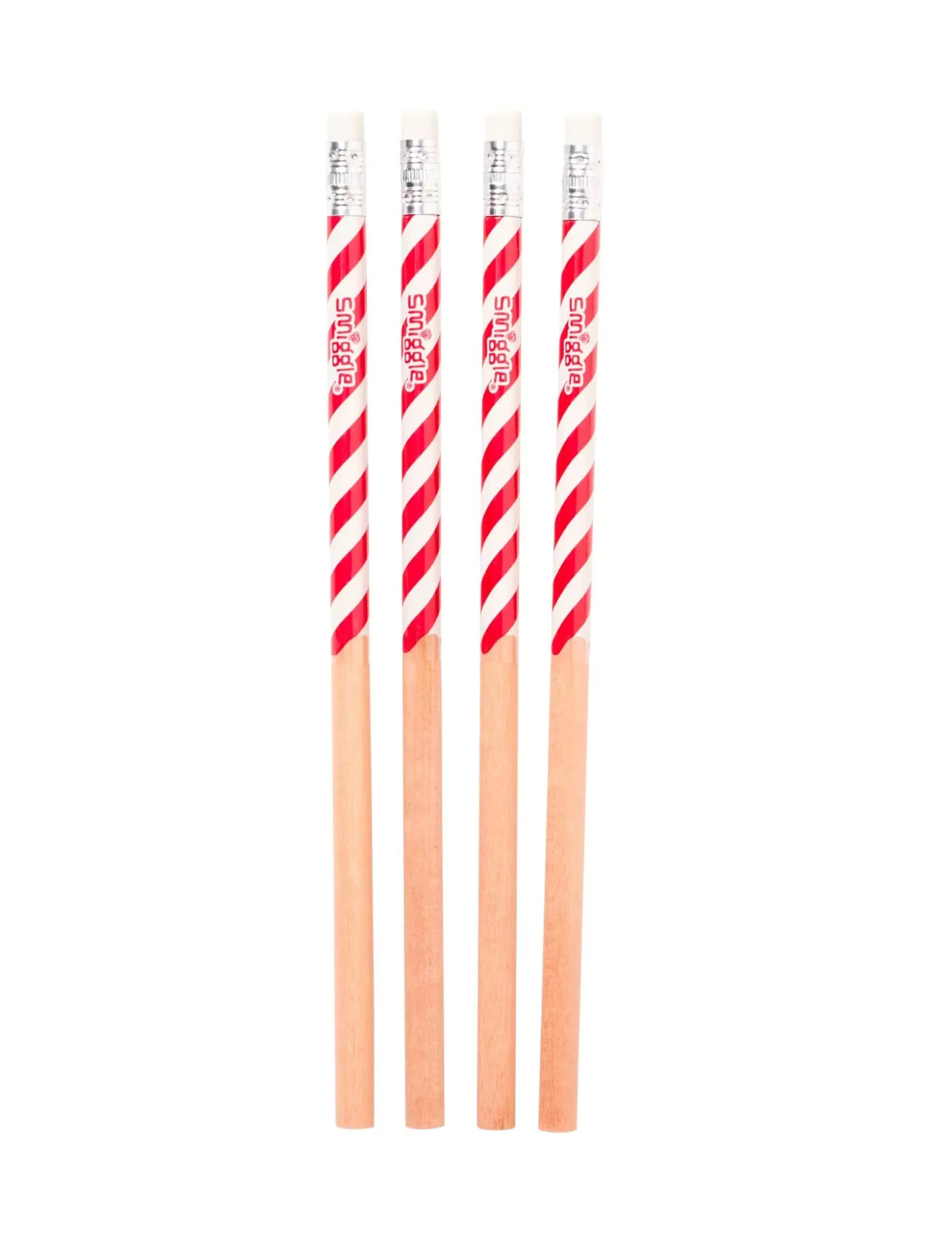 Smiggle - Pack de 4 lápices perfumados navideños