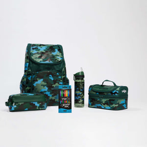 Smiggle - Set de mochila escolar - Paquete escolar Hide Green