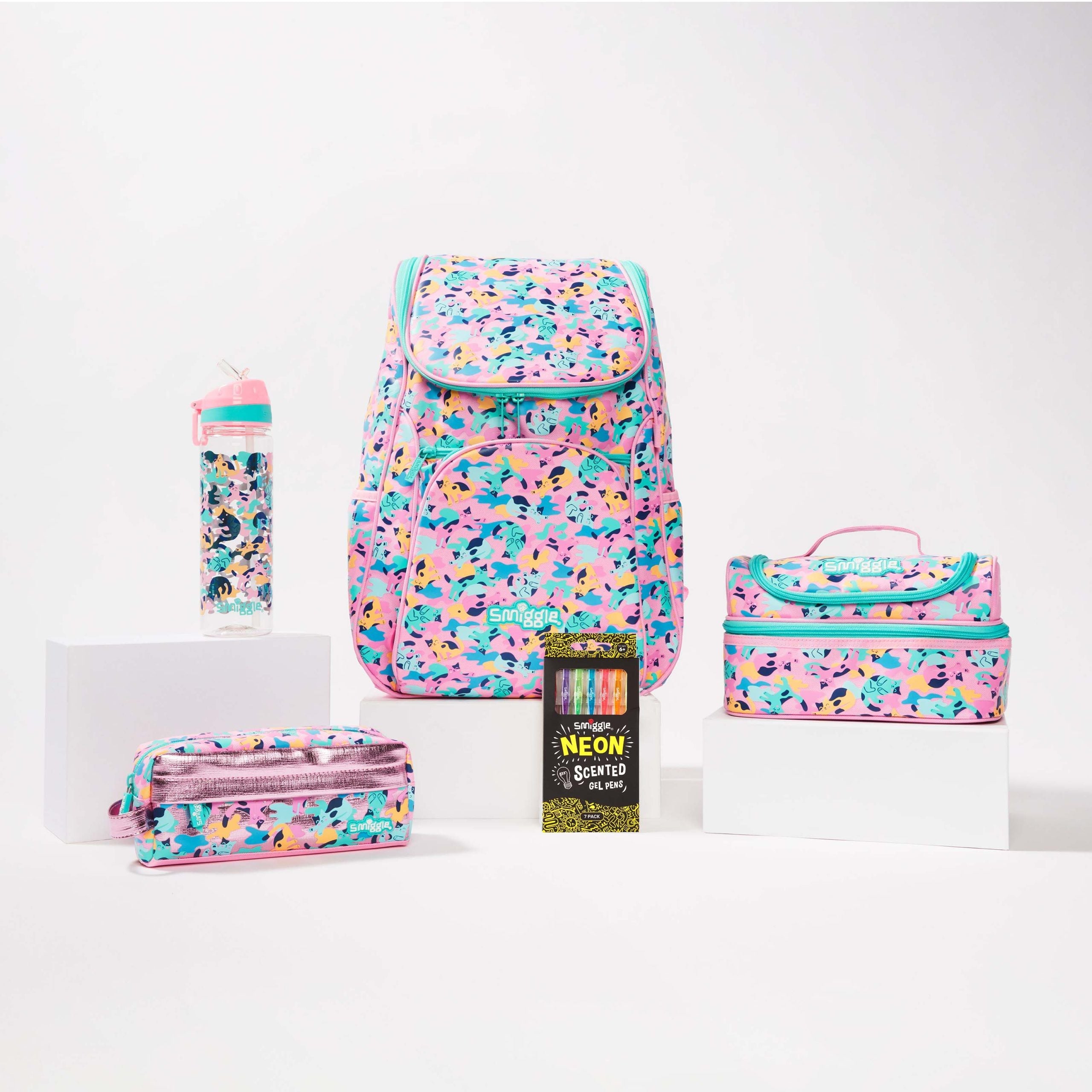 Smiggle - Mochila Escolar - Paquete Escolar Illusion
