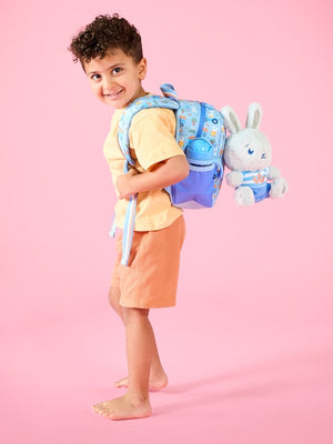 Smiggle - Mochila preescolar Out & About con juguete extraíble