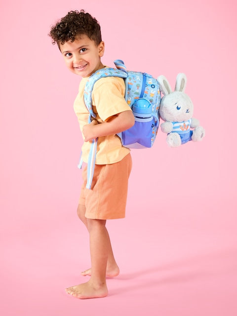 Smiggle - Mochila preescolar Out & About con juguete extraíble