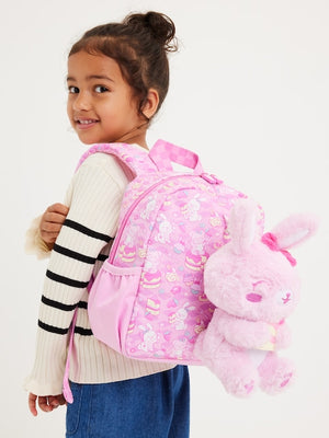 Smiggle - Mochila preescolar Out & About con juguete extraíble