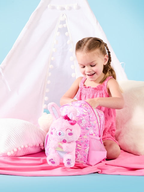 Smiggle - Mochila preescolar Out & About con juguete extraíble