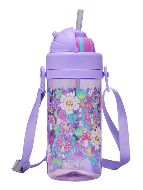 Smiggle - Botella de agua Over And Under Teeny Tiny sin BPA de 400 ml